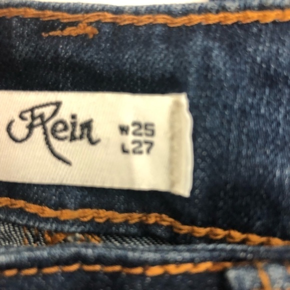 NWT INFIGO REIN Junior Women’s Blue Jeans Sz 3 High Rise Ankle Stretch - Picture 8 of 10